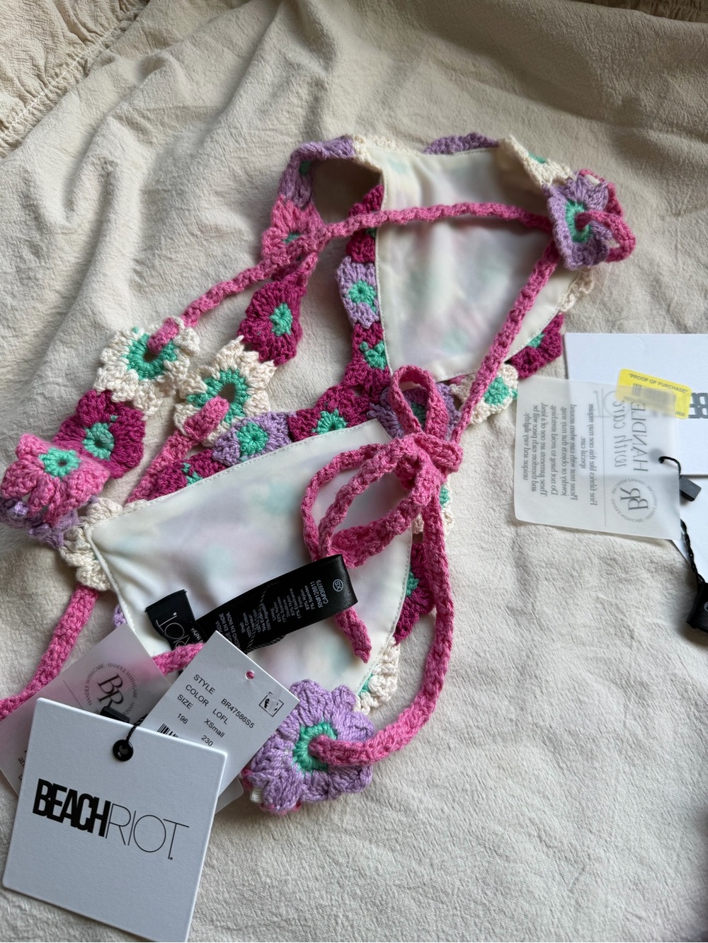 Beach Riot Crochet Swimsuit Set - Picture 7 of 8